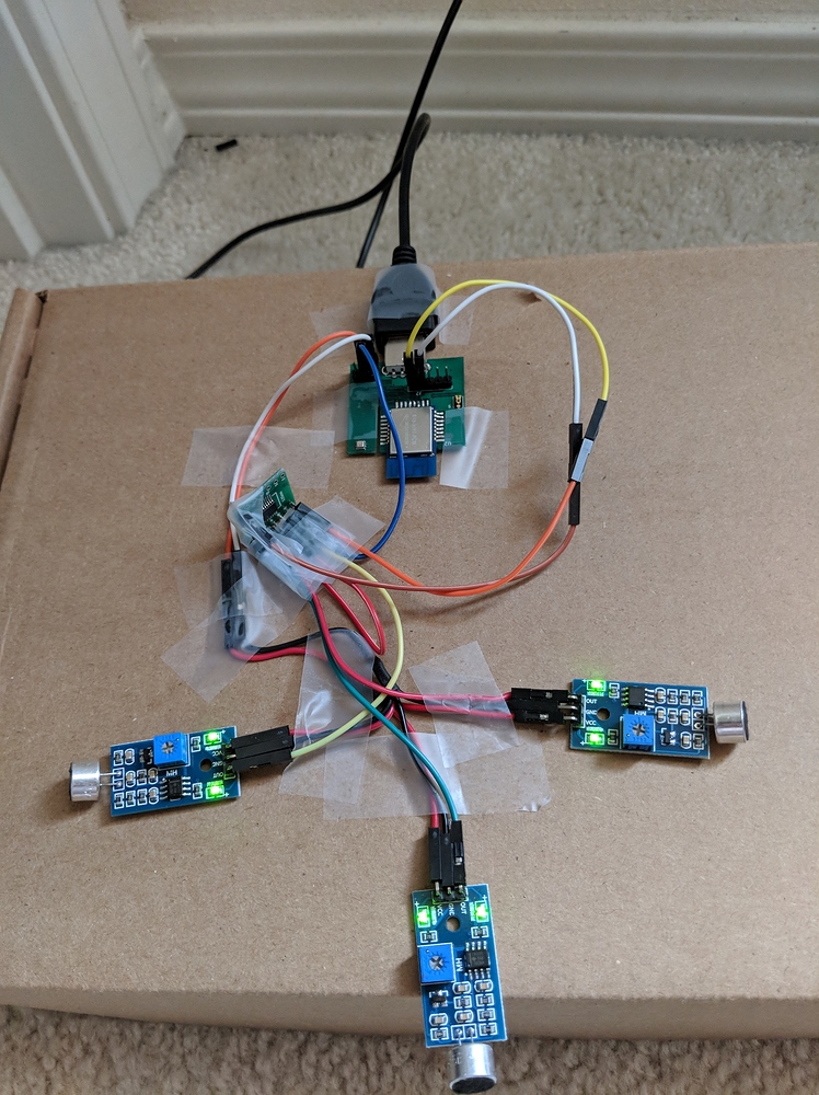 Homemade Sound Sensor Circuit Diagram