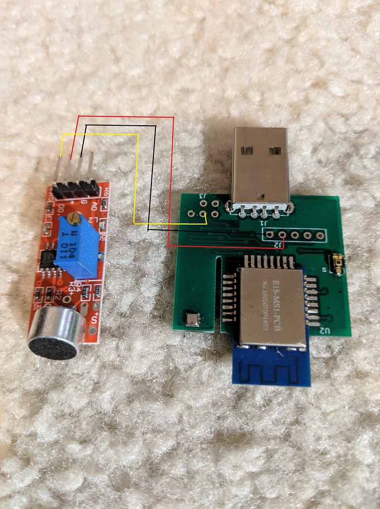Homemade Sound Sensor Circuit Diagram