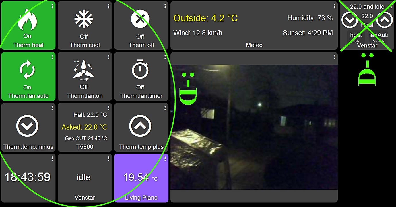 Thermostat Tile - Cutdown Version for Heat Only - Feature Requests