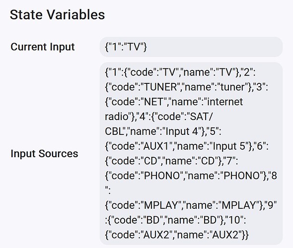 inputs