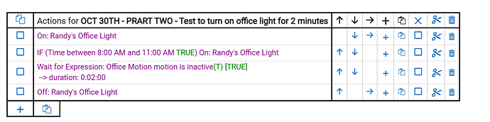Test to turn lights on between 8 and 11 am