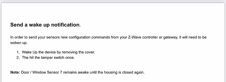 AEOTEC Door/Window Sensor 7 Question - Support - Hubitat