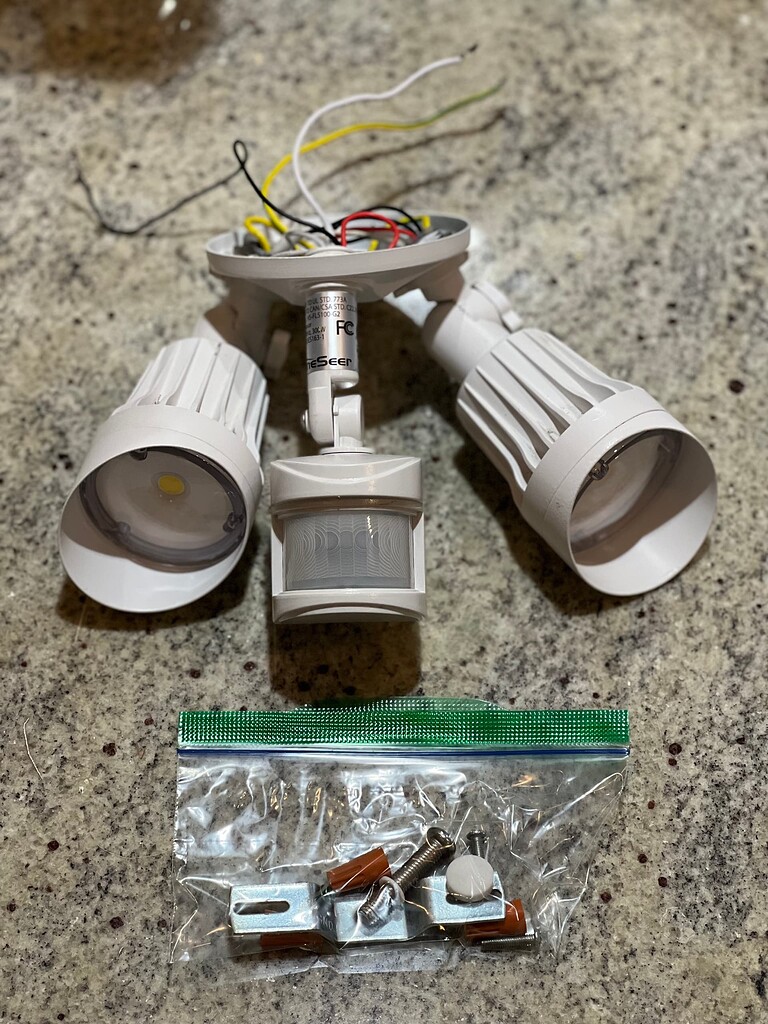 For Sale HomeSeer HSFLS100+ G2 ZWave Plus Floodlight Sensor and LED