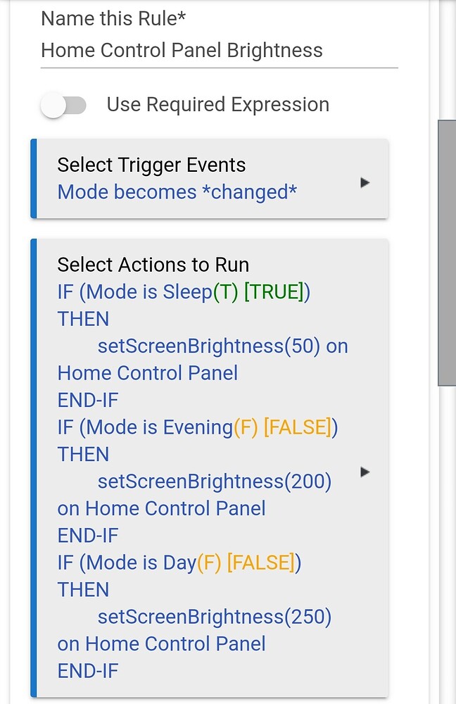 Mode Change Triggered Rule Not Triggered All Things Rule Machine 