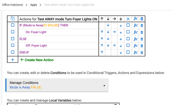 Turn ON Foyer Light UPDATE - 1262