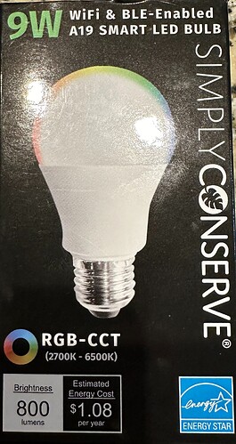 Simply Conserve A19 Light Bulbs 1