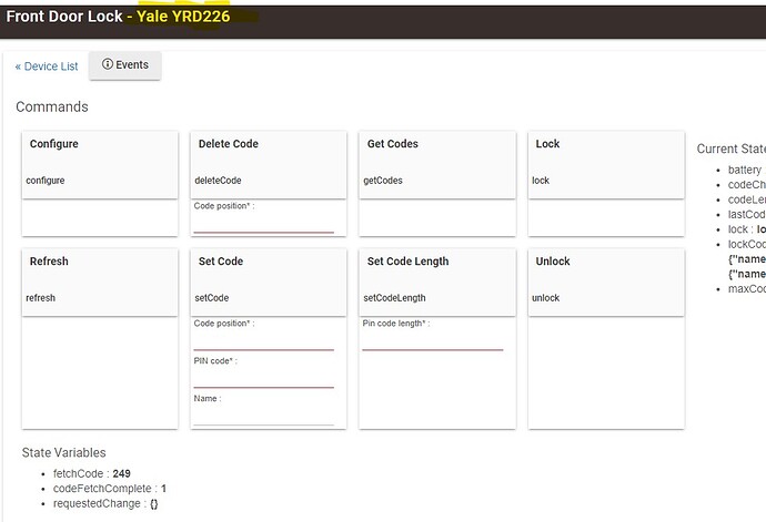 Yale_YRD226_Commands