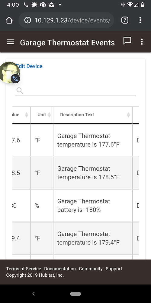 Centralite Pearl Thermostat - Code Share - Hubitat