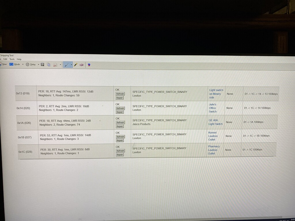Zwave Switches do not work reliably Devices Hubitat