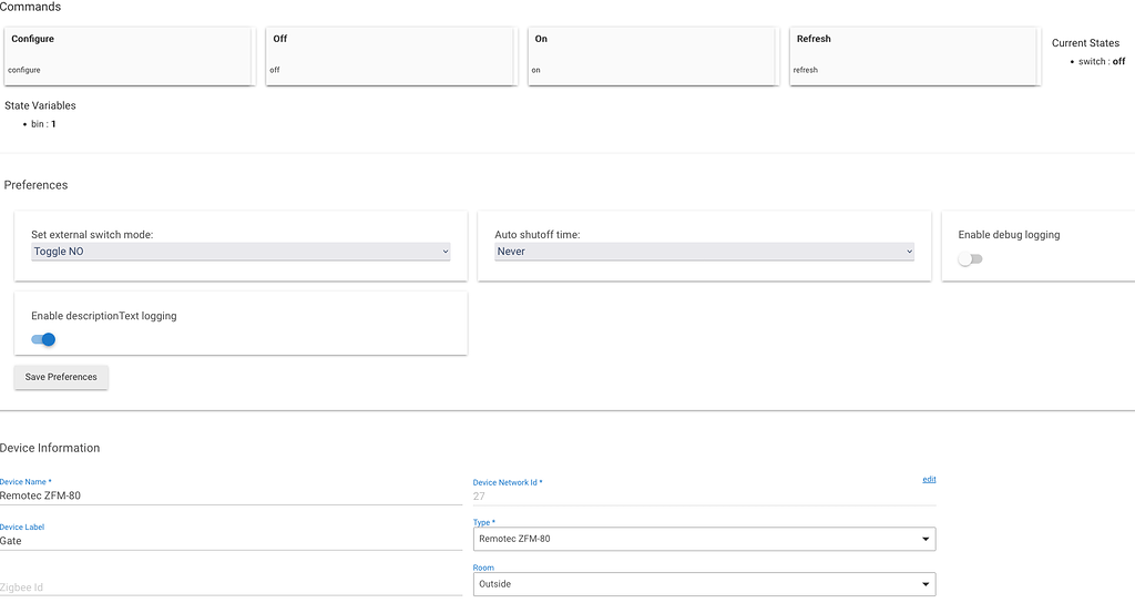 Remotec ZFM80 Devices Hubitat