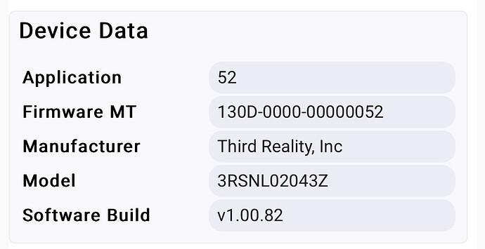 THIRDREALITY Zigbee Motion Sensor - Page 2 - Get Help - Hubitat