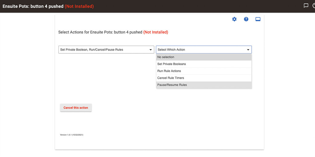 Button Controller (5.1) Error - 📐 Rule Machine® - Hubitat