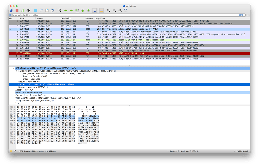 how to get url from wireshark http get