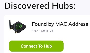 found by MAC address