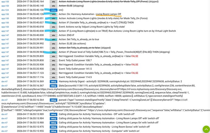 Friday morning logs2