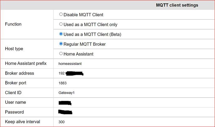 Linktap MQTT Config
