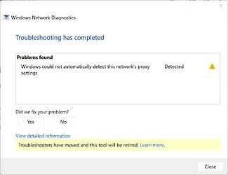 Error after reboot
