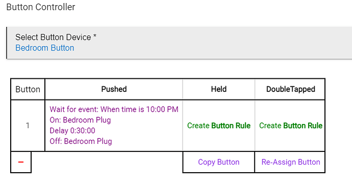 Wait Buttion On button push wait until time of day then do action, wait for an ...