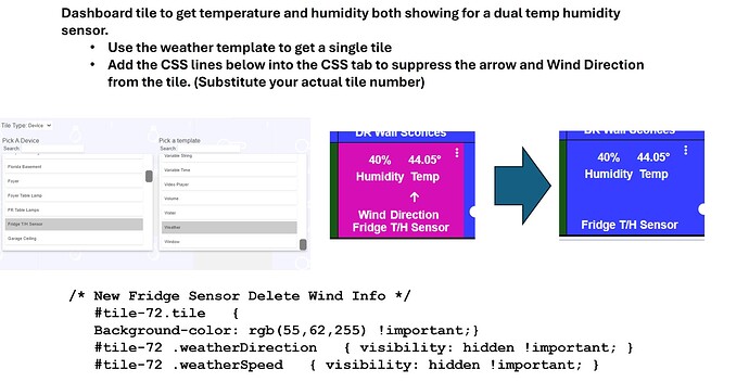 Temp Humidity Dashboard