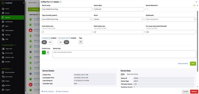 Device Details