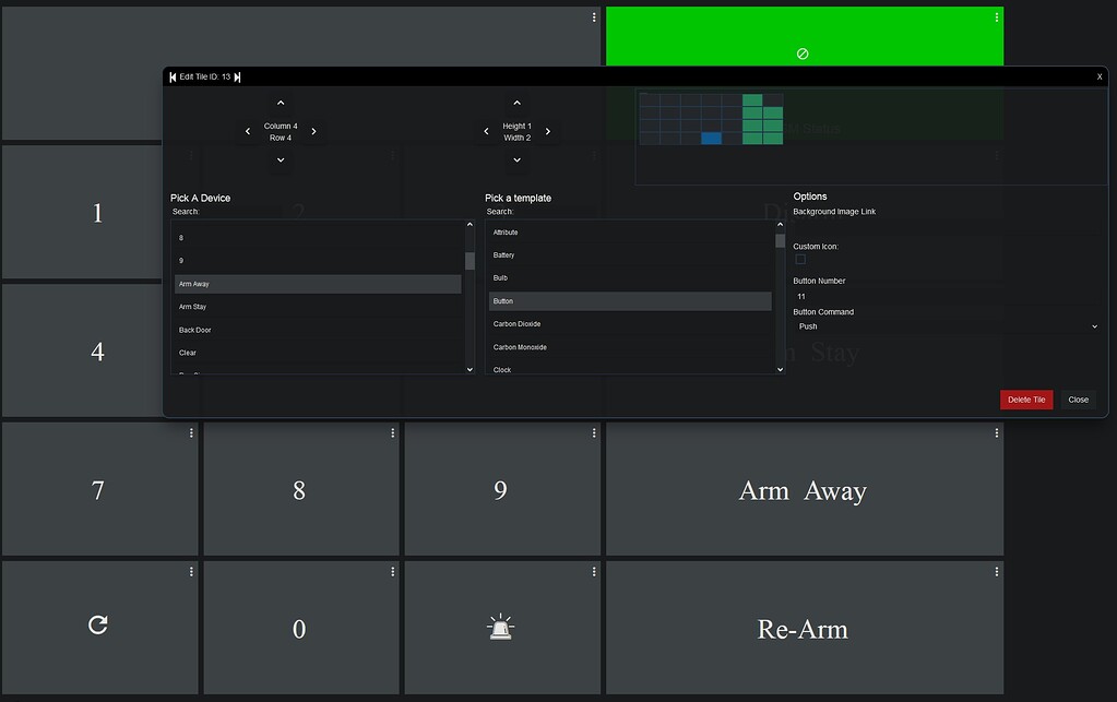 Virtual Keypad Issue Apps Hubitat