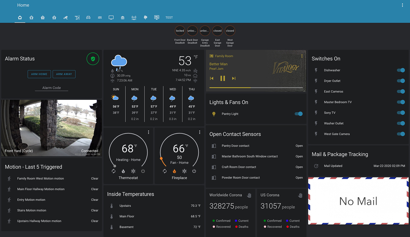 Show Off Your Dashboards Page 37 Hubitat Dashboard Hubitat