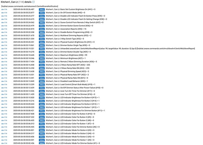 ZEN35 Parameters