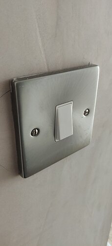 Light switch wall