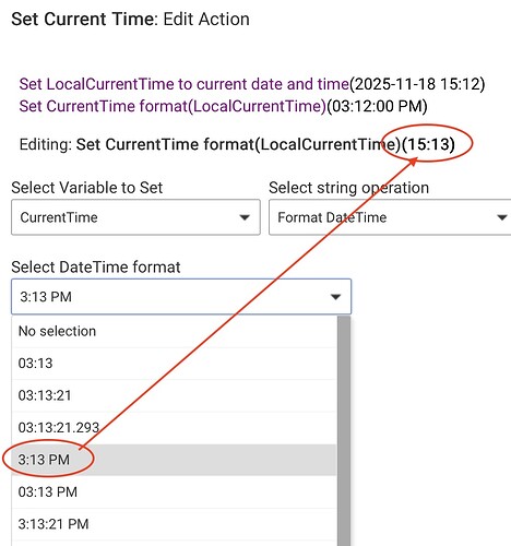 Set Current Time Error