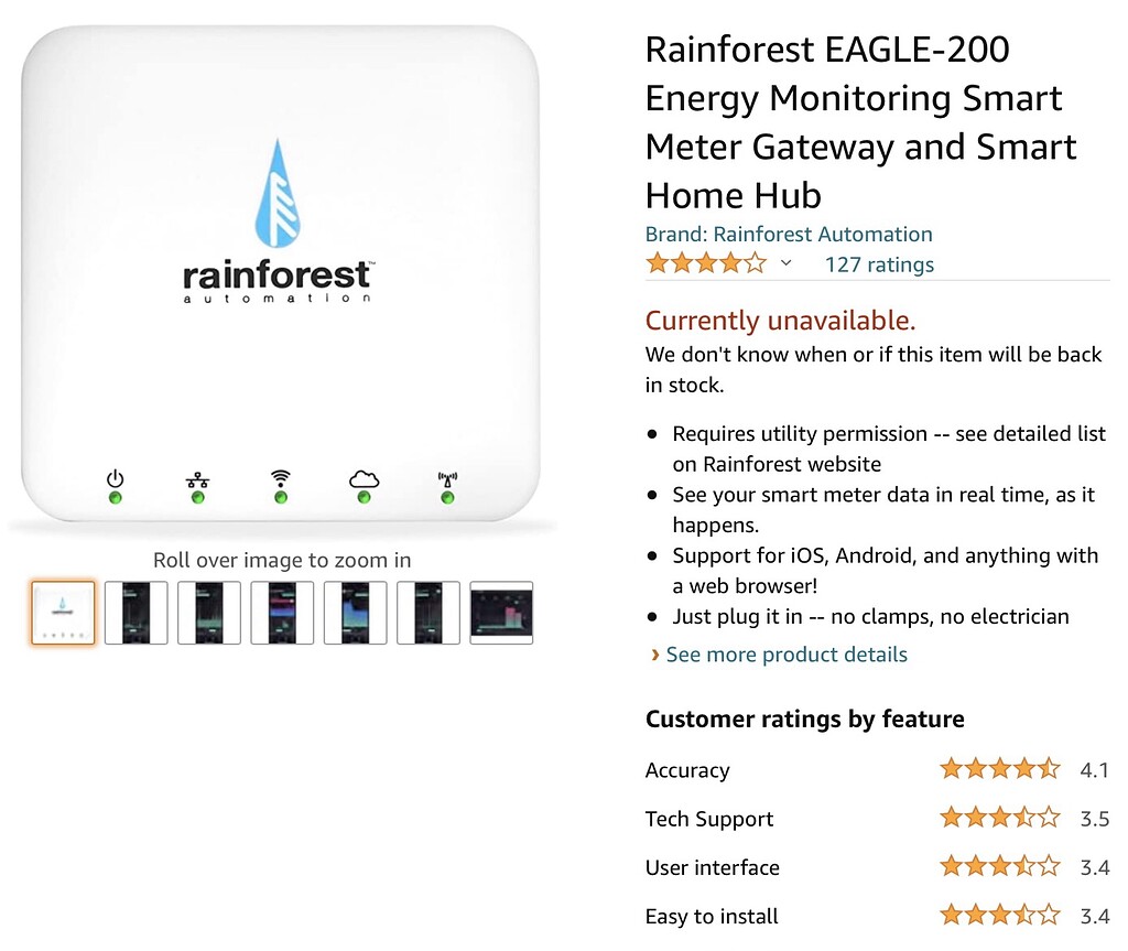 ZigBee smart meter and Rainforest hub Integrations Hubitat