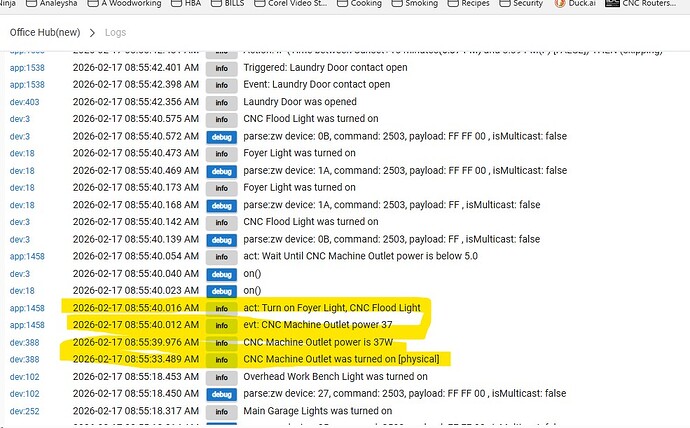 around 854 Turned on Basic Rule 1458