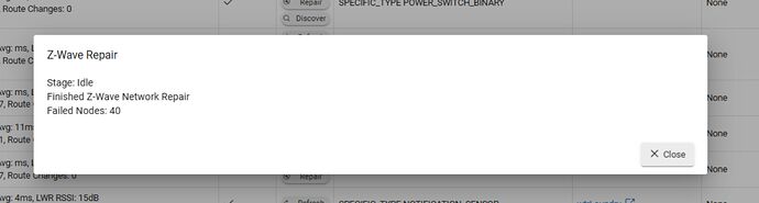 Zwave repair