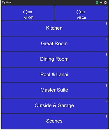 Hubitat home page CSS issues after