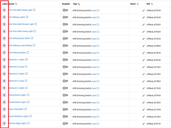 Device list view real-time status changes - Devices - Hubitat