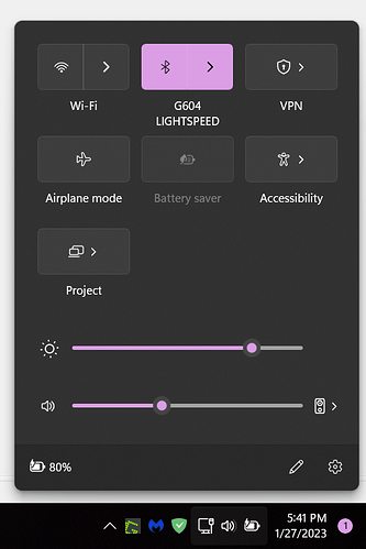 ethernet connected