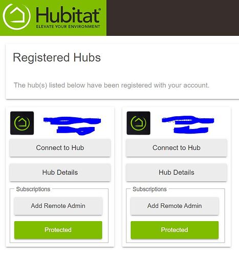 hubitat protected