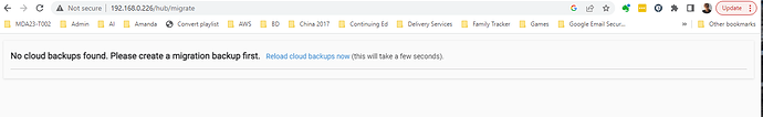 Hubitat C-8 Registration Cloud Migration