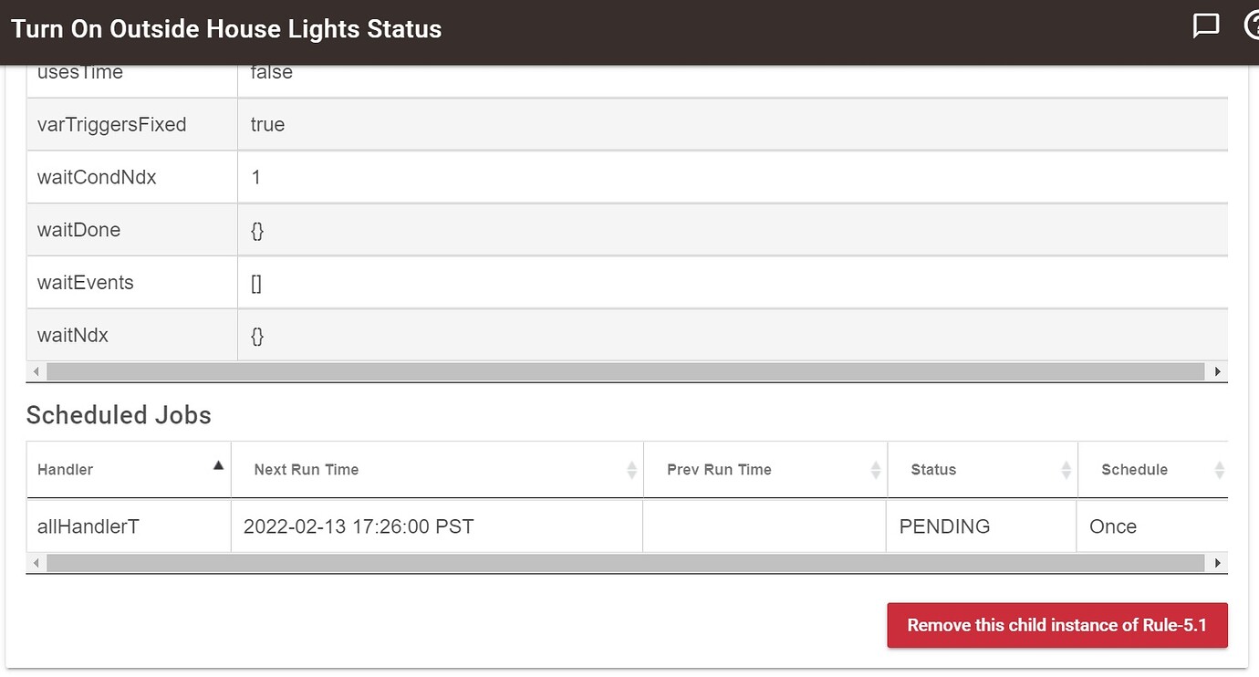 Scheduled Tasks In Rules Apps Hubitat
