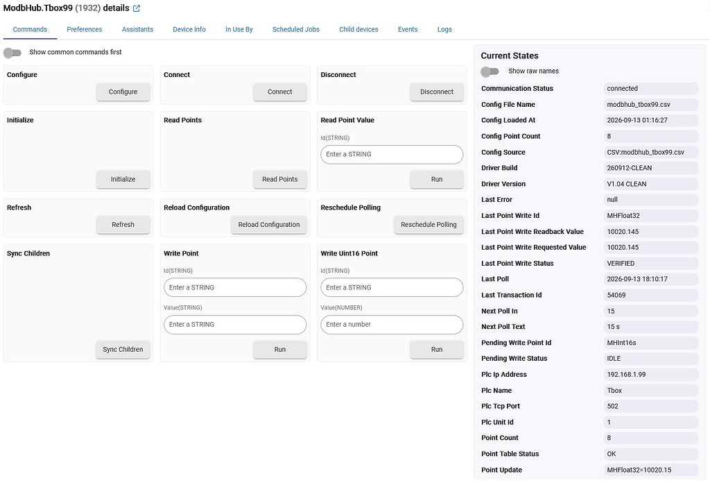 MODBHub – Generic Modbus TCP Driver for Hubitat [Community Release ...