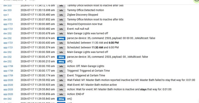 Log Update 11 37