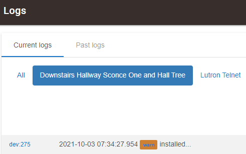 Showing Installed