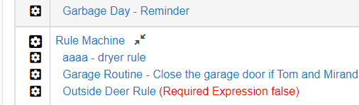 garage rule