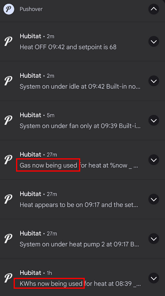  MONITORING Built in Ecobee Not Updating Integrations Hubitat