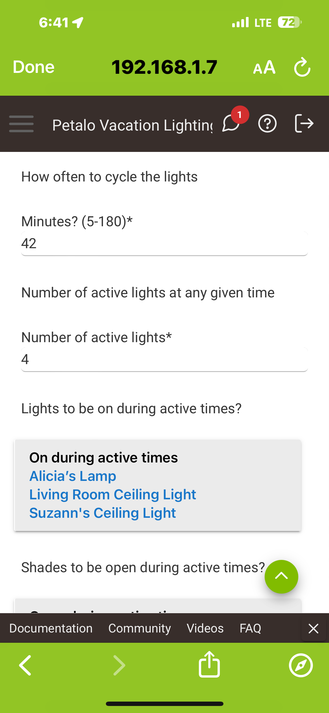 Vacation Lighting Director Issue ⚙️ Custom Apps and Drivers Hubitat