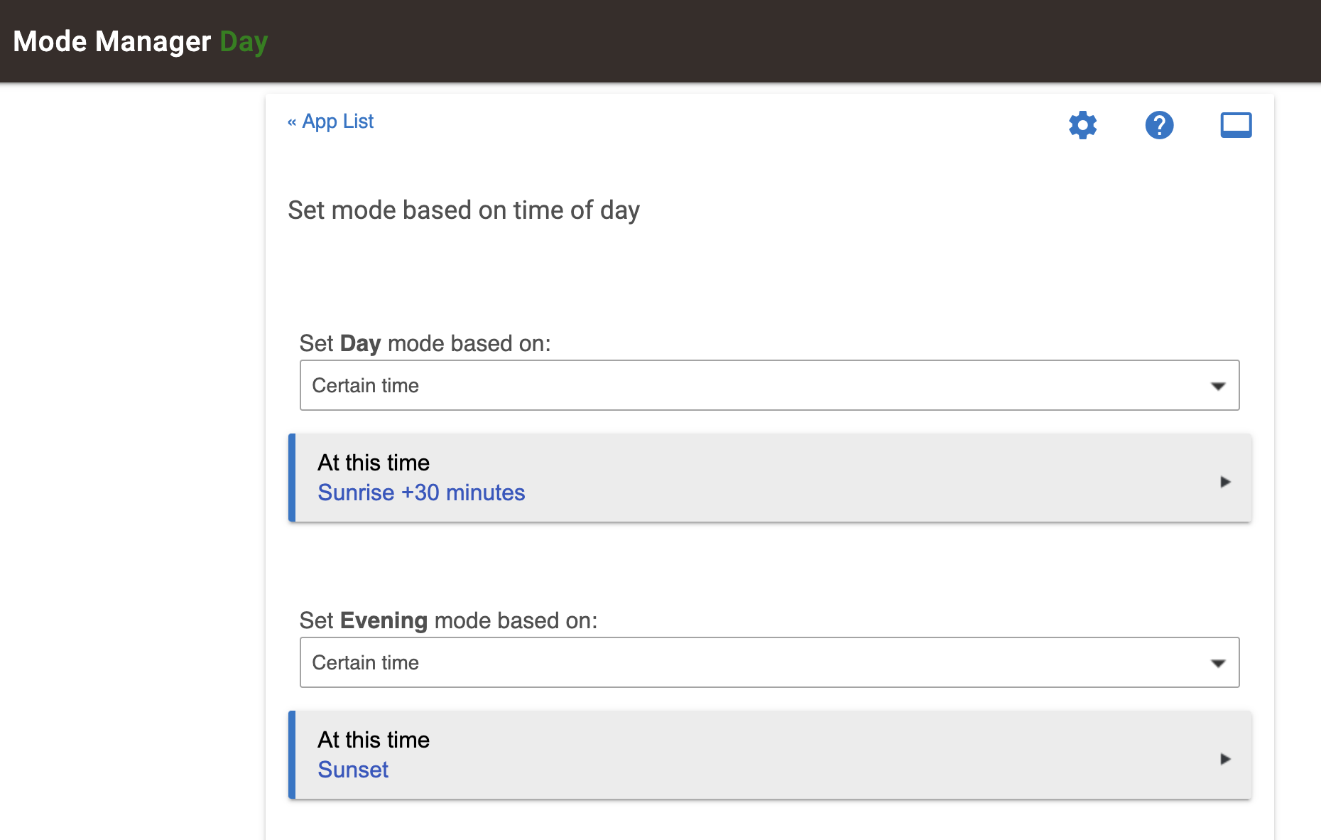 Mode not switching to the correct one - Get Help - Hubitat