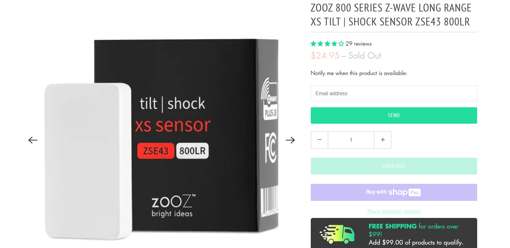 Questions about the Zooz Shock Sensor ZSE43 - Devices - Hubitat