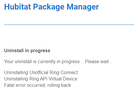 Re-release] Hubitat Ring Integration (Unofficial) - #1154 by user1197 - ⚙️  Custom Apps and Drivers - Hubitat