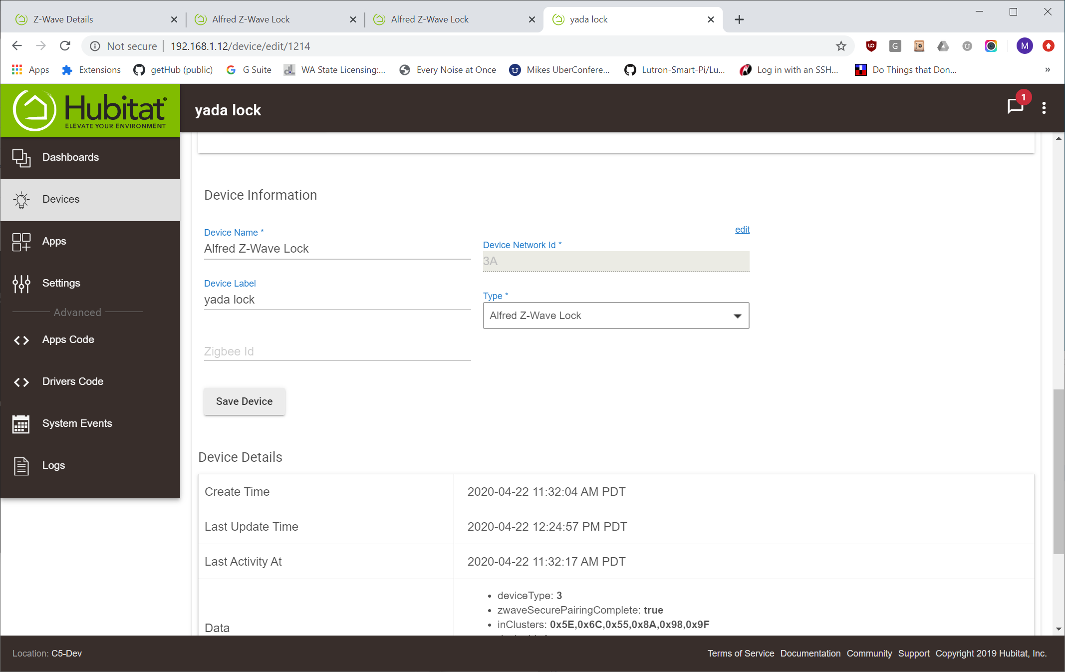 Error in Dome On/Off Plug Driver 🛎️ Get Help Hubitat