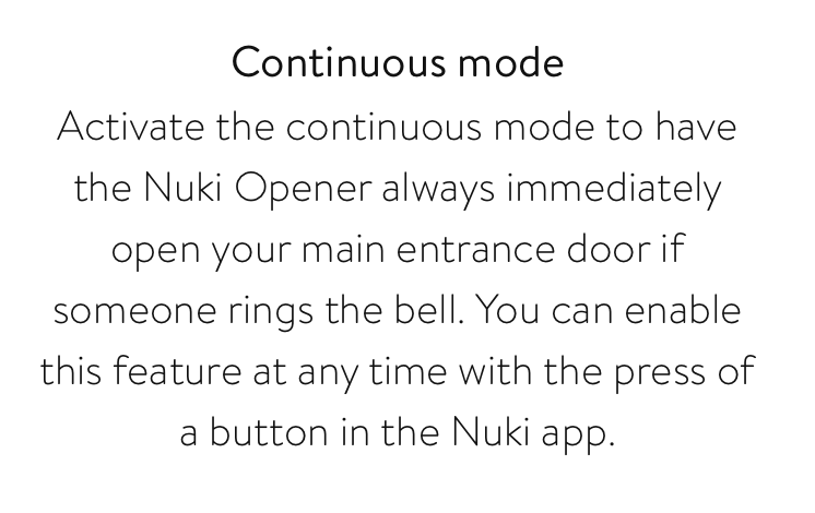 Nuki Opener - White Smart Door Opener for your Intercom