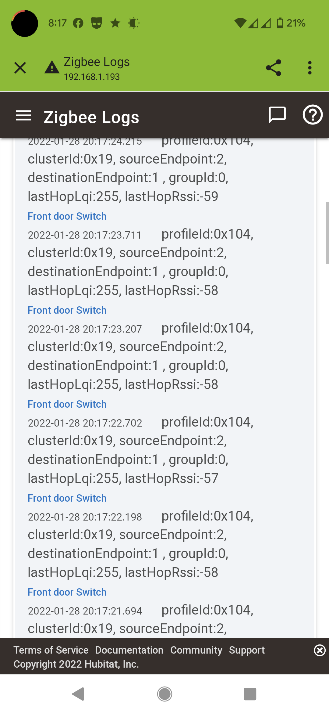 Hue dimmer switch connectivity problems Devices Hubitat